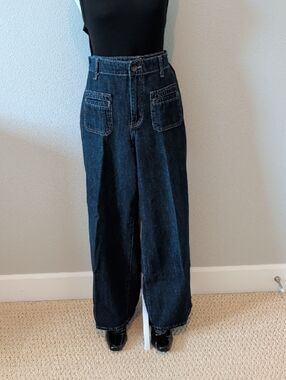 Old Navy High Rise Baggy Wide Jeans